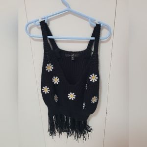 Crochet crop top